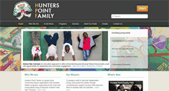 Desktop Screenshot of hunterspointfamily.org