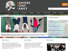 Tablet Screenshot of hunterspointfamily.org